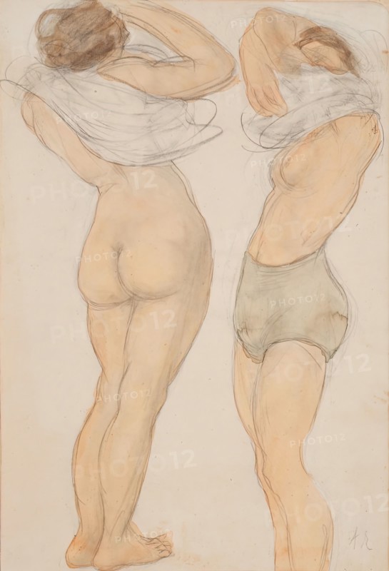 Two Figures, n.d. Formerly attributed to Auguste Rodin, French, b. Paris, 1840–1917.