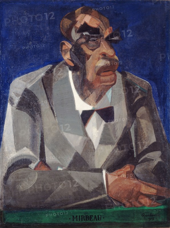 Octave Mirbeau (1848-1917), 1919. Found in the collection of Musée Carnavalet, Paris.