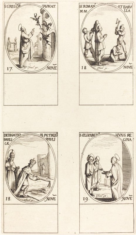 St. Gregory; Sts. Romanus & Barulla; Dedication of the Basilicas of SS. Peter & Paul.