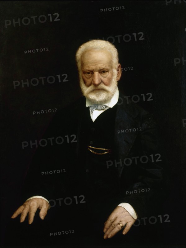 Portrait of Victor Hugo (1802-1885). Found in the collection of Maison de Victor Hugo.