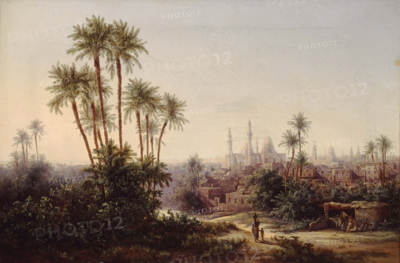 View of Cairo, 1867. Creator: Georgi, Otto (1819-1874).