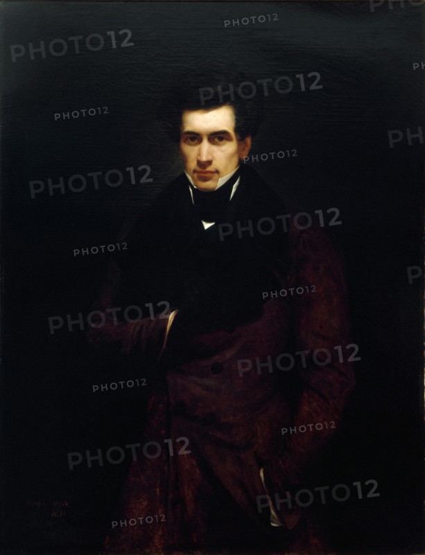 Portrait of Armand Carrel (1800-1836), 1833. Creator: Scheffer, Ary (1795-1858).