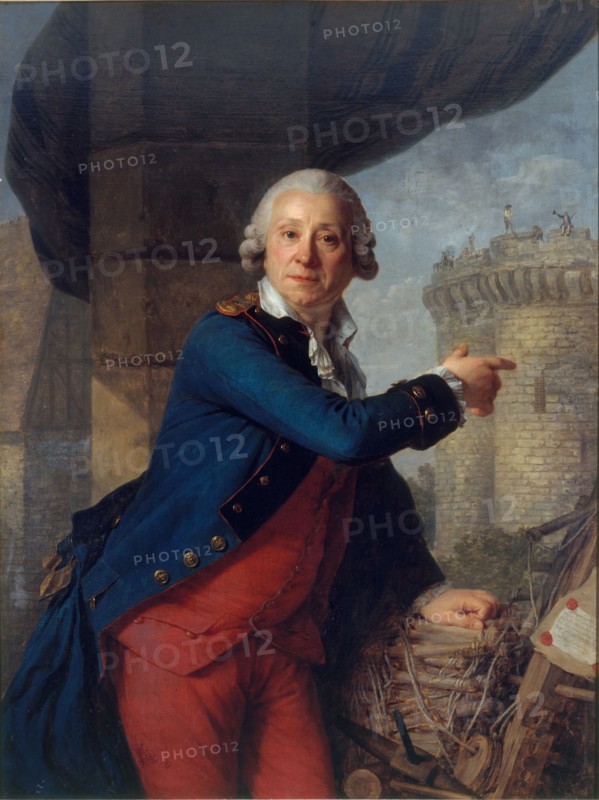 Portrait of Henri Masers de Latude (1725-1805). Creator: Vestier, Antoine (1740-1824).