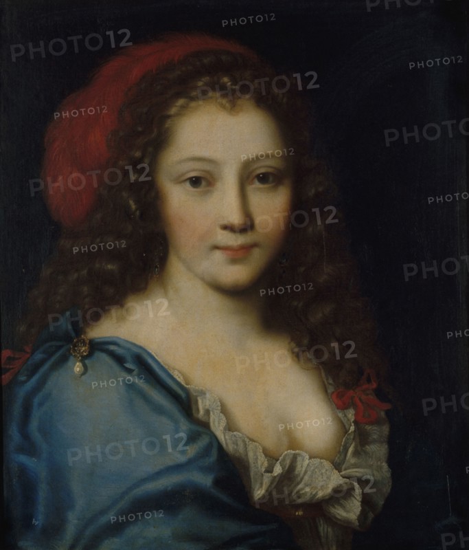 Portrait of Armande Béjart (1642-1700), c. 1660. Creator: Mignard, Nicolas (1606-1668).