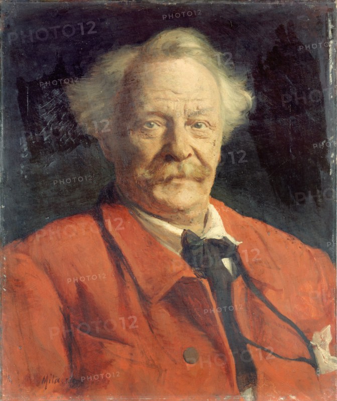 Portrait of Nadar (Felix Tournachon) (1820-1910), 1890. Creator: Mita, Georges-Léopold (1871-1904).