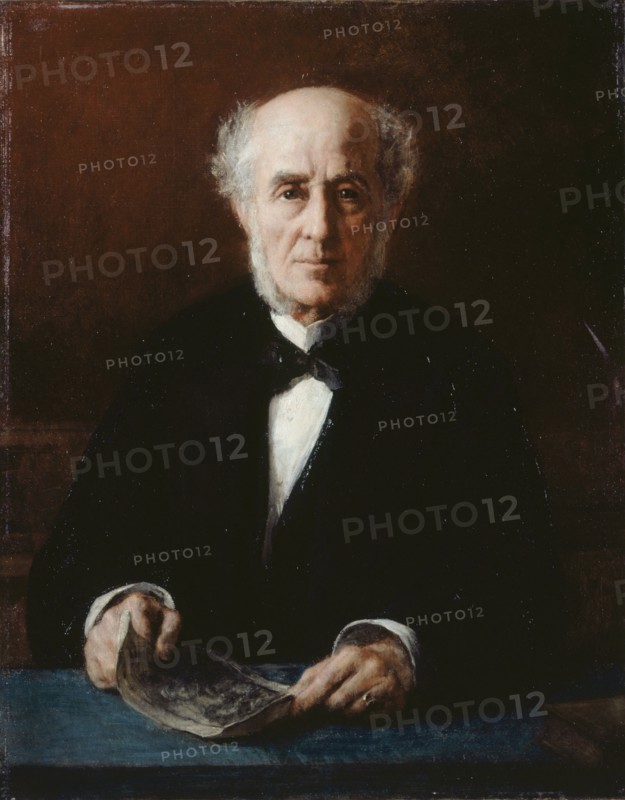 Portrait of the writer Étienne Arago (1802-1892) , 1882. Creator: Valadon, Jules Emmanuel (1826-1900).
