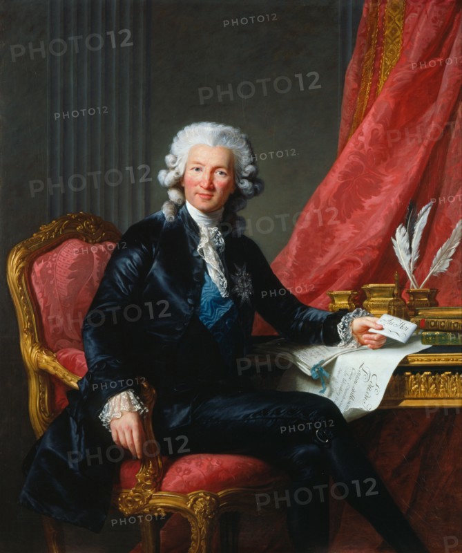 Portrait of Charles-Alexandre de Calonne (1734-1802) , 1784. Creator: Vigée Le Brun, Louise Élisabeth (1755-1842).