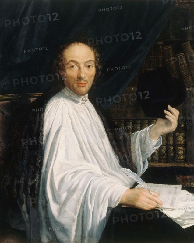 Portrait of the poet Jean-Baptiste de Santeuil (1630-1697), 1665-1670. Creator: Dumée, Toussain (1601-1656).