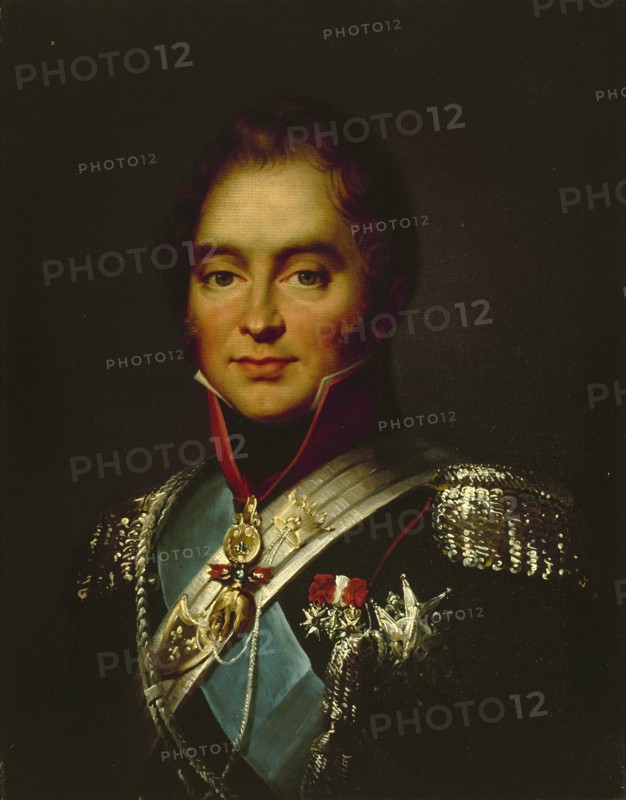 Portrait of Charles Ferdinand d'Artois, Duke of Berry (1778-1820), 1820. Creator: Thuaire, Jean-François (1794-1823).