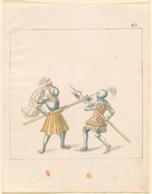 Freydal, The Book of Jousts and Tournament of Emperor Maximilian I: Combats...Plate 146, c1515. Creator: Unknown.
