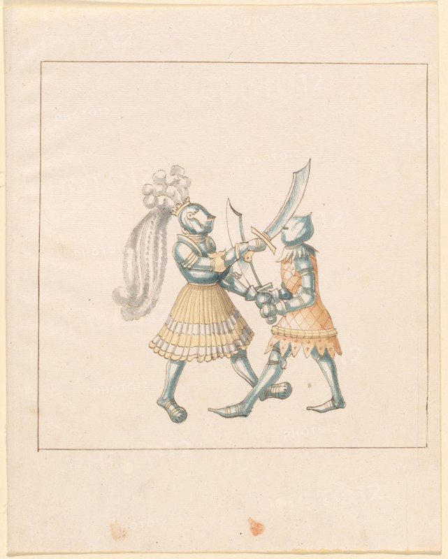 Freydal, The Book of Jousts and Tournament of Emperor Maximilian I: Combats...Plate 153, c1515. Creator: Unknown.