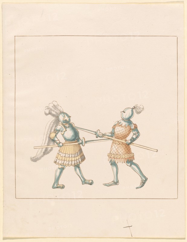 Freydal, The Book of Jousts and Tournament of Emperor Maximilian I: Combats...Plate 148, c1515. Creator: Unknown.