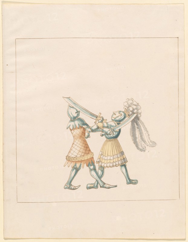 Freydal, The Book of Jousts and Tournament of Emperor Maximilian I: Combats...Plate 154, c1515. Creator: Unknown.
