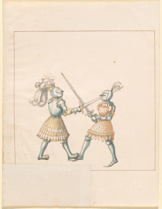 Freydal, The Book of Jousts and Tournament of Emperor Maximilian I: Combats...Plate 158, c1515. Creator: Unknown.