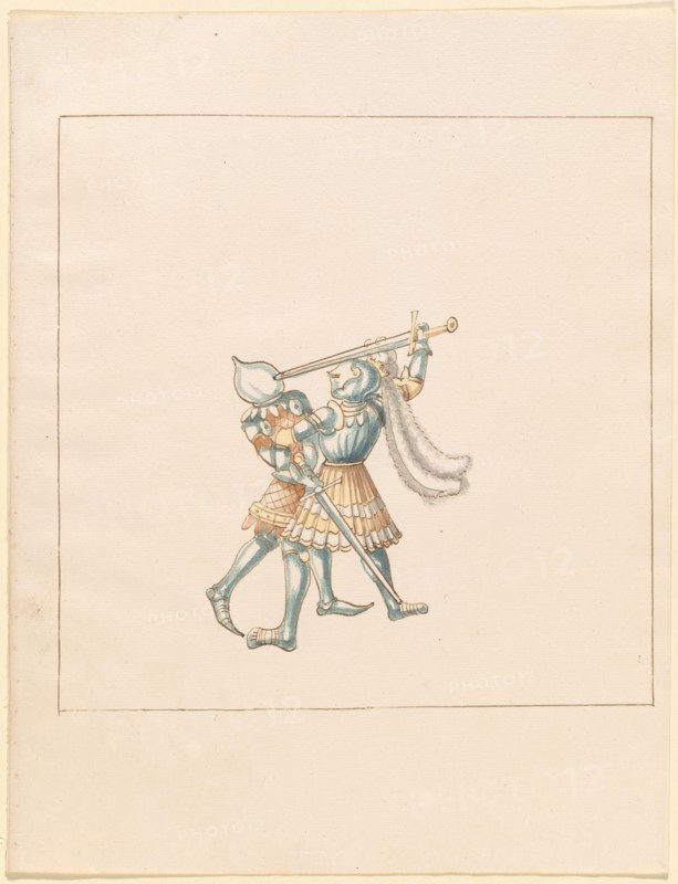 Freydal, The Book of Jousts and Tournament of Emperor Maximilian I: Combats...Plate 160, c1515. Creator: Unknown.