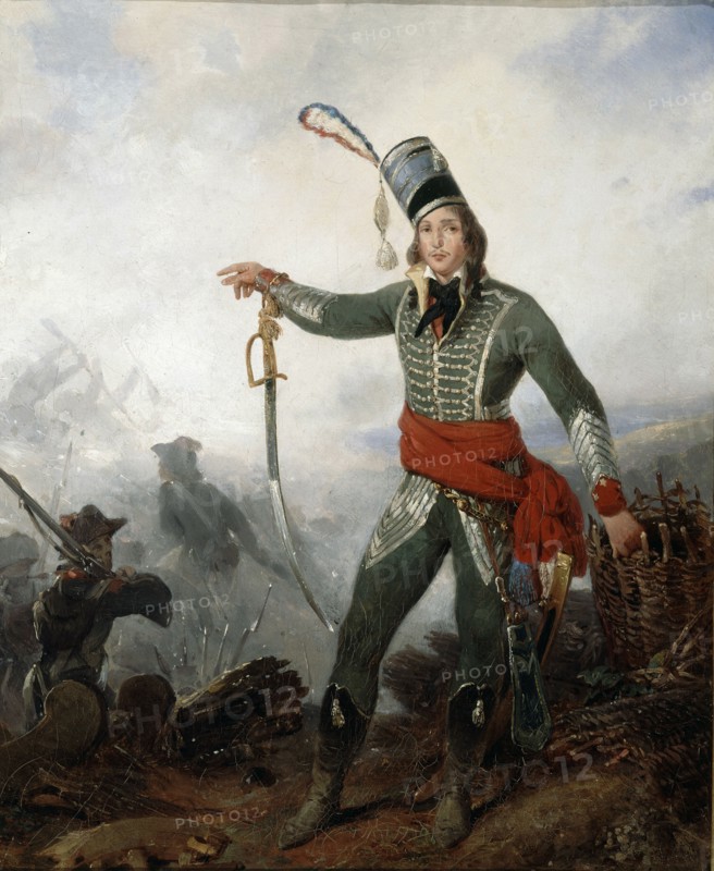 Portrait of General François Séverin Marceau-Desgraviers (1769-1796), c. 1830. Creator: Anonymous.