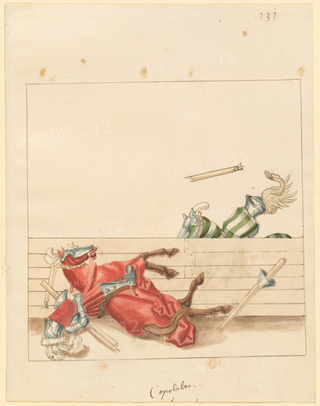 Freydal, The Book of Jousts and Tournament of Emperor Maximilian I: Combats..., Plate 119, c1515. Creator: Unknown.