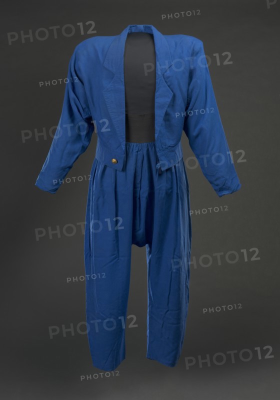 Jacket and pants worn by MC Hammer in music video for "They Put Me in the Mix", 1988. Creator: Unknown.