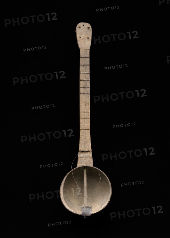 Gourd head banjo, ca. 1859. Creator: Unknown.