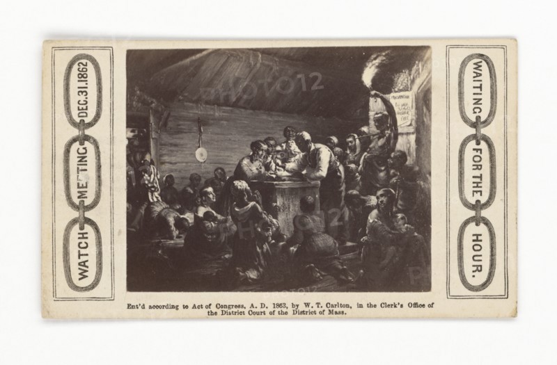 Waiting for the Hour, 1863. Creators: Unknown, William Tolman Carlton.