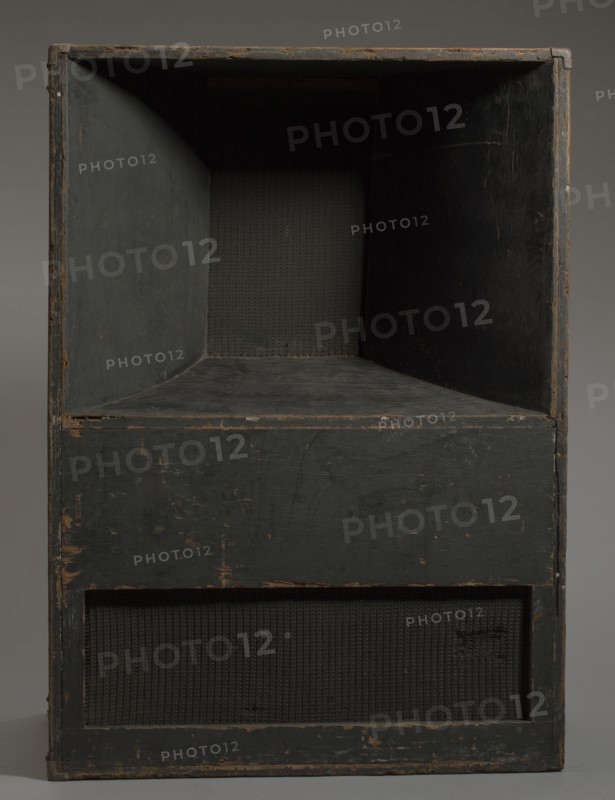 Speaker used as part of a DJ setup, 1970s. Creator: Altec Lansing.