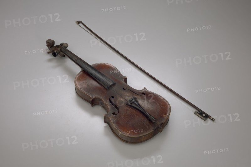 Violin played by the enslaved man Jesse Burke, 1850-1860. Creator: Unknown.