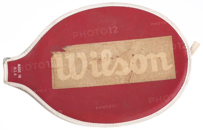 Tennis racket cover used by Althea Gibson, ca. 1960. Creator: Wilson Sporting Goods Co..