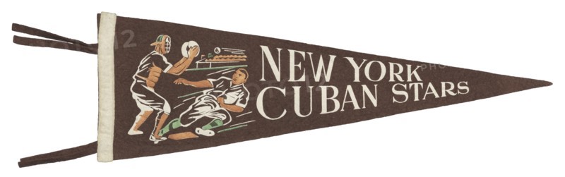 Pennant for the New York Cuban Stars, 1907 - 1932. Creator: Unknown.