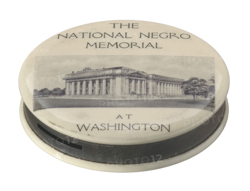 Keepsake pocket bank for the National Negro Memorial, ca. 1926. Creator: Unknown.