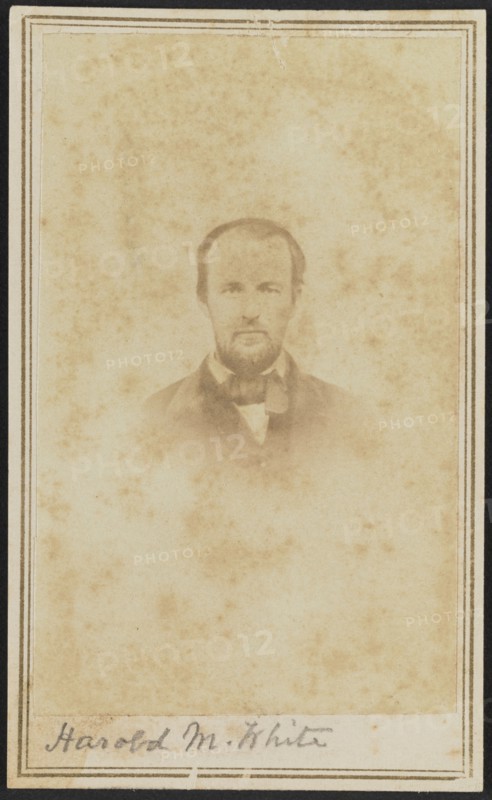 Carte-de-visite portrait of Harold M. White, 1860-1862. Creator: H. S. Tousley.