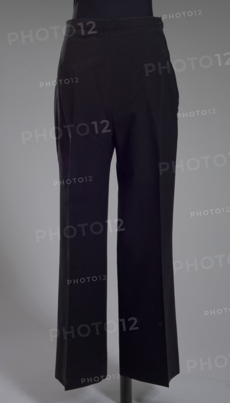 US Navy dress uniform pants worn by Admiral Michelle Howard, 1999. Creator: Weintraub Brothers Company, Inc..
