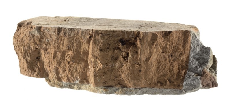Brick from a cistern found at Florida A&M University, ca. 1890. Creator: Unknown.