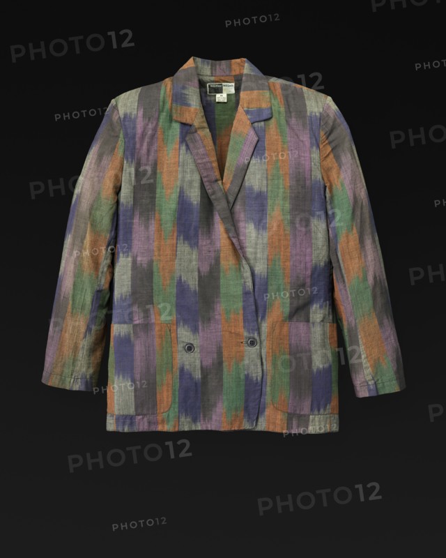 Suit: jacket, blouse, and skirt designed by Willi Smith, 1969-1987. Creator: Willi Smith.