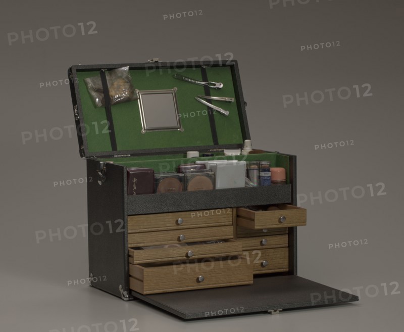 Makeup case used by makeup artist Bernadine M. Anderson, 1970s - 1990s. Creator: Unknown.
