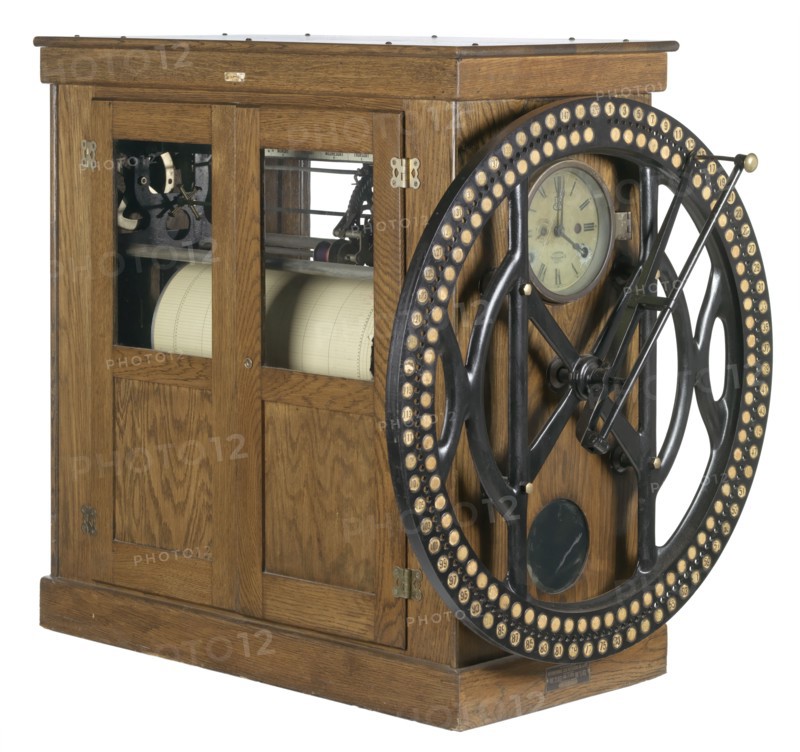 Time clock from the R. H. Boyd Publishing Corporation, ca. 1912. Creator: International Time Recording Company.