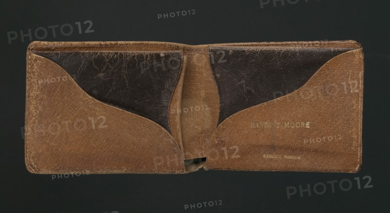 Wallet belonging to Harry T. Moore, early to mid 20th century. Creator: Unknown.