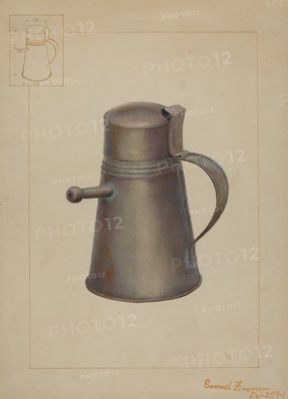 Baby's Feeding Bottle, c. 1937. Creator: Samuel Fineman.