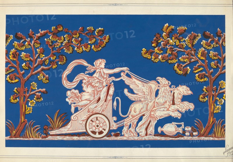 Bandbox Design, c. 1937. Creator: Lawrence Flynn.