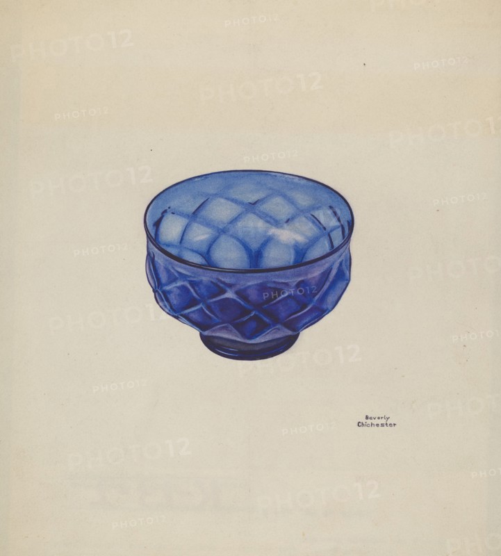 Baptismal Bowl, c. 1939. Creator: Beverly Chichester.