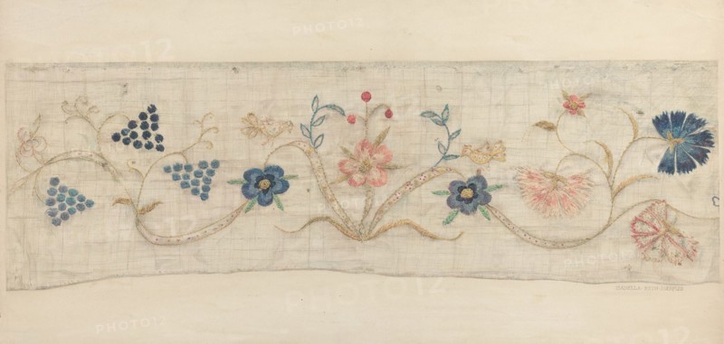 Bed Hanging, c. 1942. Creator: Isabella Ruth Doerfler.