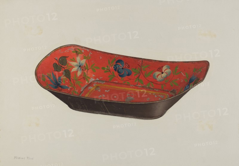 Bread Tray, 1935/1942. Creator: Mildred Ford.