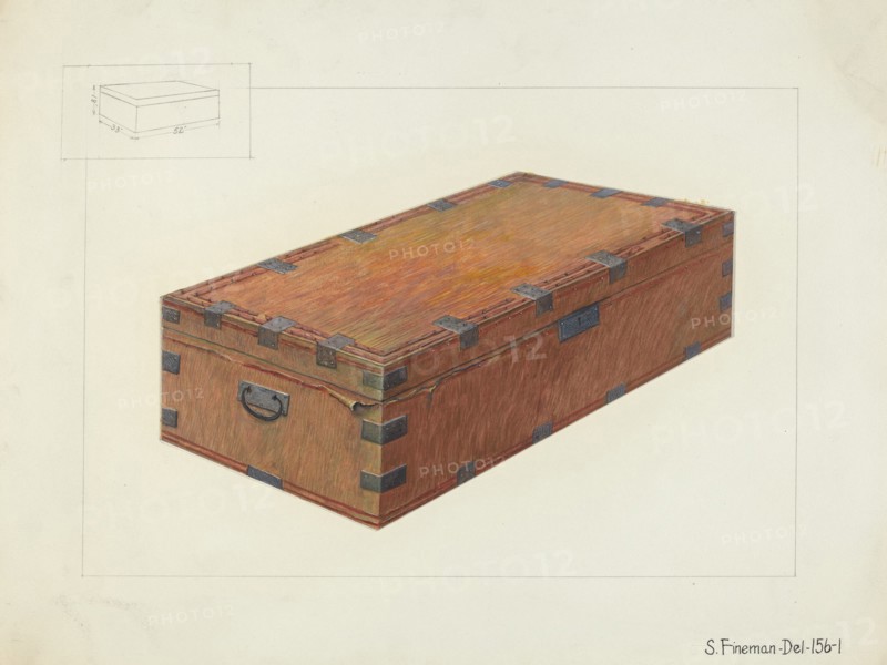 Chest, c. 1936. Creator: Samuel Fineman.