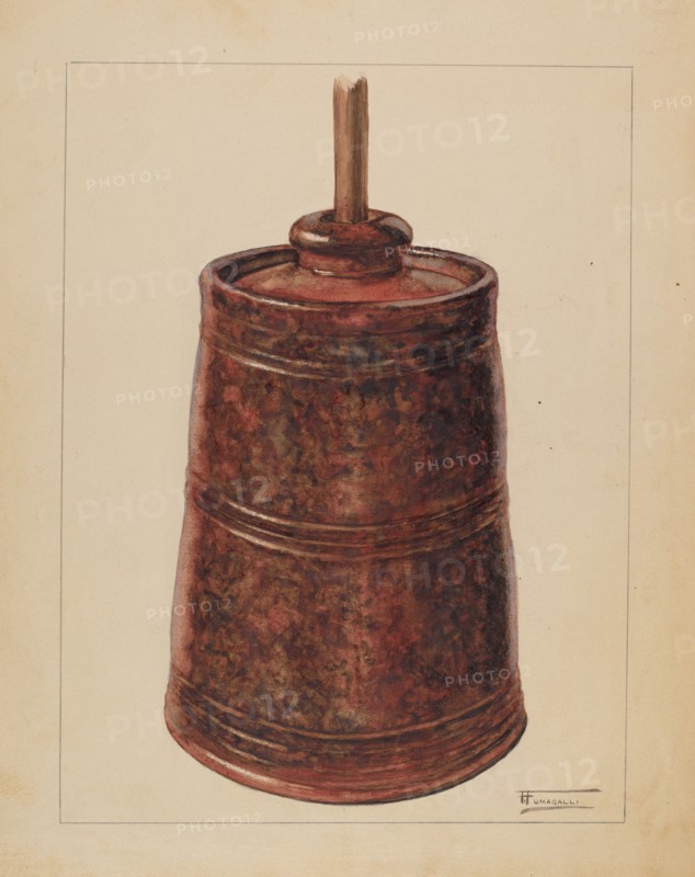 Churn, c. 1936. Creator: Frank Fumagalli.