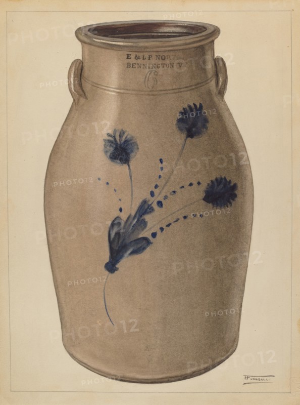 Churn, c. 1936. Creator: Frank Fumagalli.