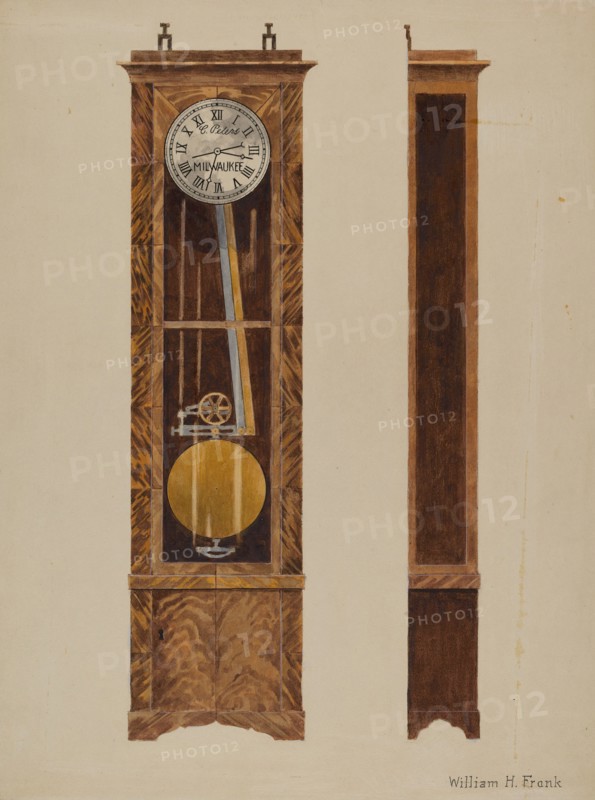 Clock (Chronometer), 1941. Creator: William Frank.