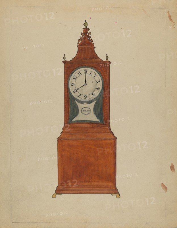 Clock, 1935/1942. Creator: John Dieterich.