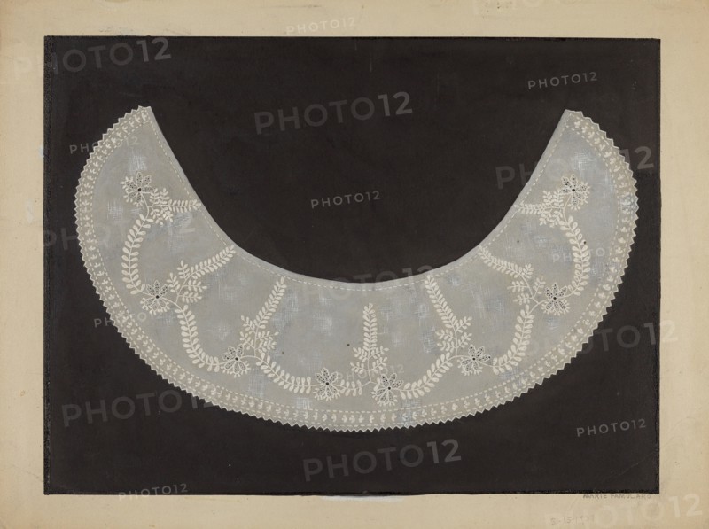 Collar, c. 1937. Creator: Marie Famularo.