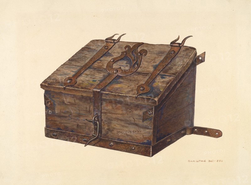 Conestoga Tool Box, c. 1939. Creator: Samuel W. Ford.