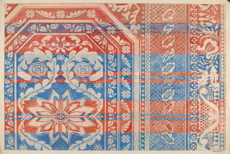 Coverlet, c. 1936. Creator: Albert Eyth.