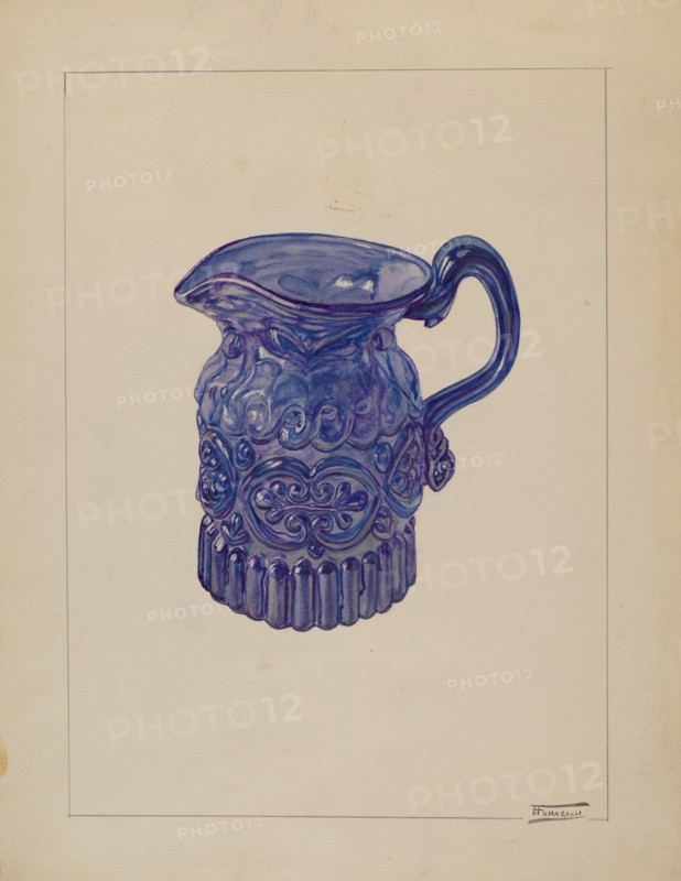 Cream Pitcher, c. 1937. Creator: Frank Fumagalli.